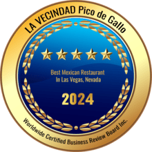 2024 WCBRB Inc. LA VECINDAD Pico de Gallo Award Badge